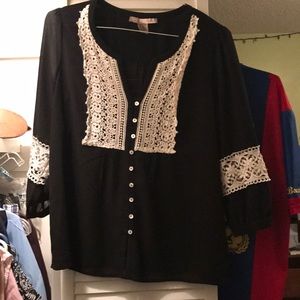 Button down cute blouse